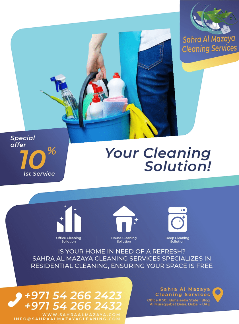 The Essence of SAHRA AL MAZAYA Cleaning Services in Al Badaa